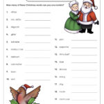 Free Christmas Games, Worksheets, And Activities   Hislifelearner In Super Teacher Worksheets Scrambled Christmas Answers