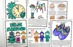 Free Christmas In Mexico Worksheet in Christmas in Mexico Worksheets