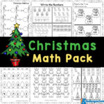 Free Christmas Math Worksheets For Kindergarten   Worksheets Library For Super Teacher Worksheets Christmas