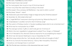 Free Christmas Trivia Printables {Games For The Family!} | Lil' Luna intended for Christmas Trivia Worksheets