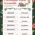 Free Christmas Unscramble Worksheet, Download Free Christmas With Regard To Scrambled Christmas Super Teacher Worksheets
