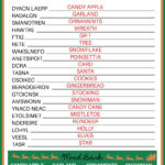Free Christmas Word Scramble Printable With Answer Key Included With Christmas Word Scramble Worksheets Answers