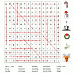 Free Christmas Worksheets For Kids For Super Teacher Worksheets Merry Christmas Word Search Answers