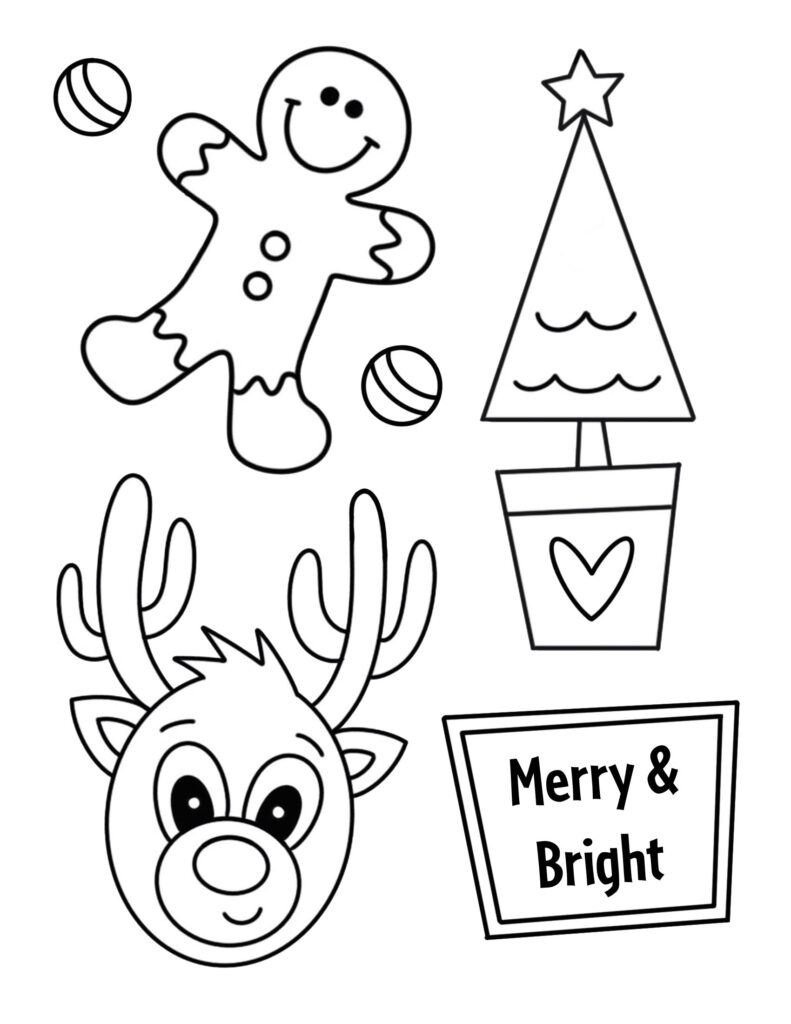 Free Christmas Worksheets For Preschool! ⋆ The Hollydog Blog pertaining to Free Preschool Christmas Worksheets