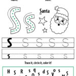 Free Christmas Worksheets For Preschool! ⋆ The Hollydog Blog With Regard To Kindergarten Christmas Letter Worksheets