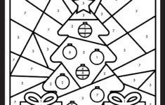 Free Colornumber Christmas Worksheet, Download Free Color with Christmas Color by Code Worksheets