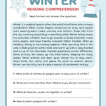 Free Printable 2Nd Grade Reading Worksheet Templates | Canva With Free Christmas Reading Comprehension Worksheets For 2nd Grade