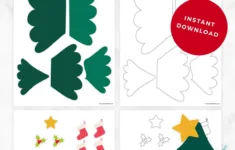 Free Printable Build A Christmas Tree Cutout – Favorite Printables with regard to Build A Christmas Tree Worksheets