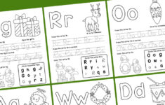 Free Printable Christmas Alphabet Worksheets – Kids Activity Zone in Christmas Alphabetical Order Worksheets