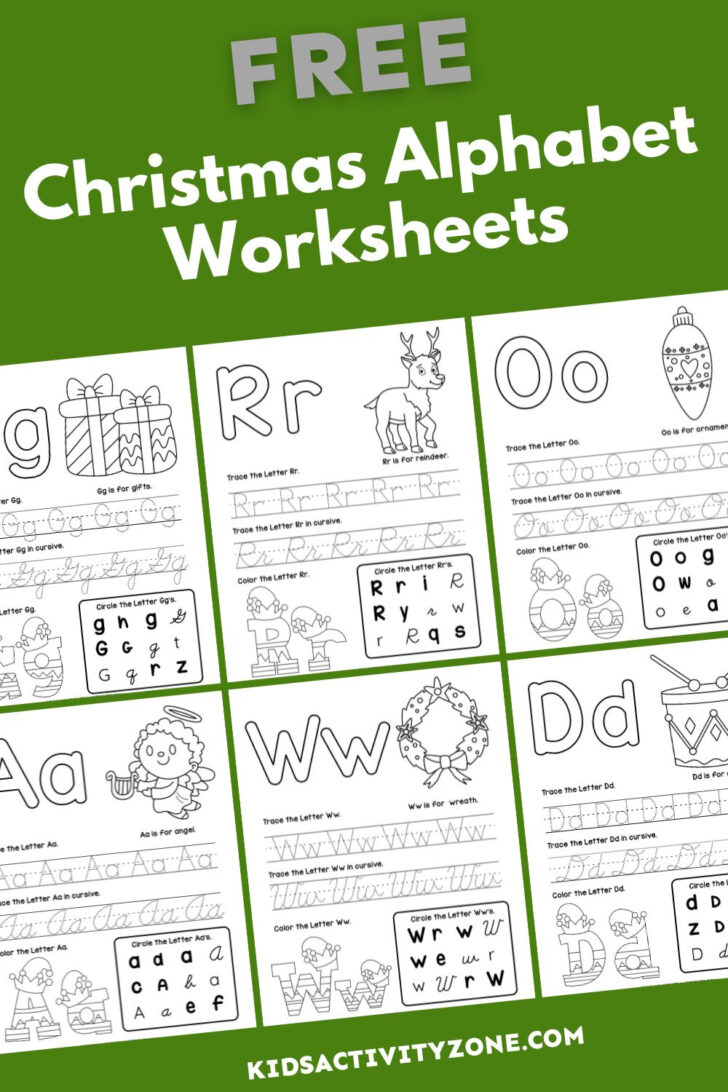 Christmas Alphabetical Order Worksheets Christmas Alphabetical Order Worksheets