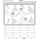 Free Printable Christmas Bar Graph Worksheet With Regard To Christmas Bar Graph Worksheets