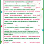 Free Printable Christmas In July Trivia Quiz   Jolly Festive With Regard To Christmas In July Worksheets