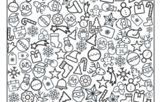 Free Printable I Spy Christmas Activity - Paper Trail Design regarding I Spy Worksheets Christmas