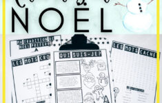 French Christmas Activities For The Classroom - Fle Avec Mmed pertaining to French Christmas Worksheets Free