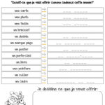 French: Christmas Vocabulary   Activities And Worksheets Throughout French Christmas Vocabulary Worksheets