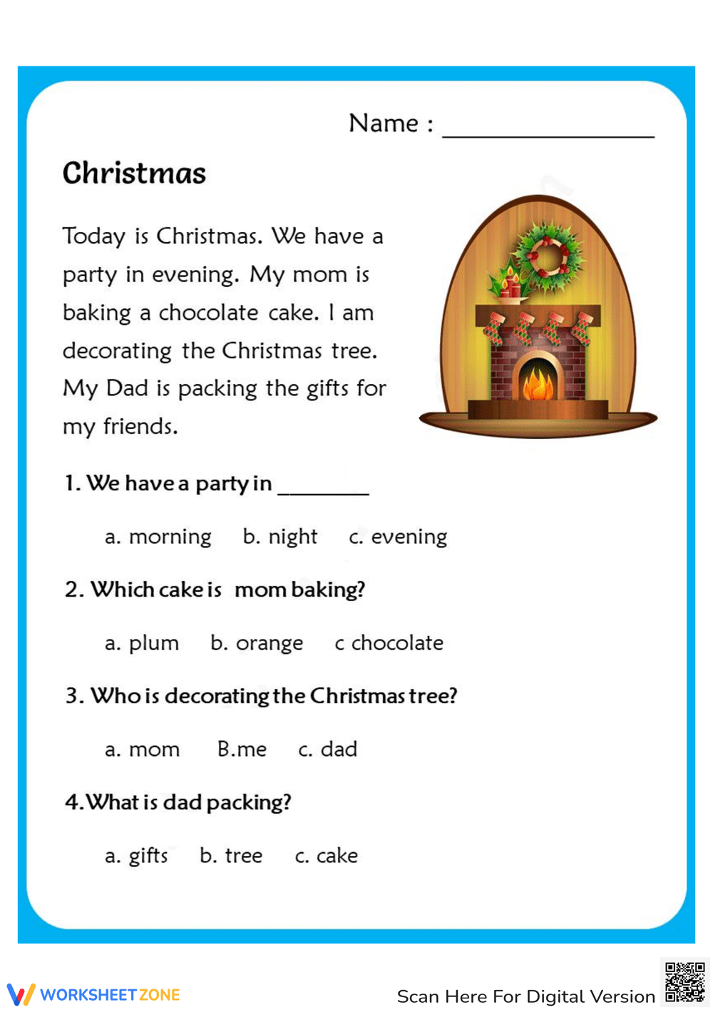 Grade 3 Christmas Comprehension Worksheets Worksheets with 3rd Grade Christmas Reading Comprehension Worksheets