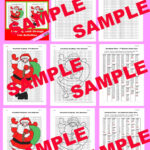 Graphing Christmas Coordinates Math Art Activity   Our Family Code For Father Christmas Graphing Worksheets