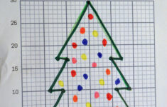 Graphing Christmas Coordinates Math Art Activity - Our Family Code in Christmas Tree Coordinates Worksheets