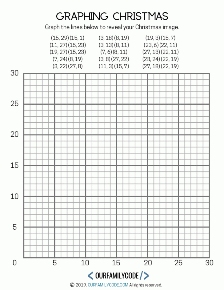 Free Christmas Graphing Worksheets Free Christmas Graphing Worksheets