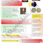History Of Christmas /Part2/ With Key  Coloured+ Black&White   Esl In History Of Christmas Carols Worksheets