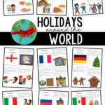 Holidays Around The World Pertaining To Christmas Celebrations Around The World Worksheets