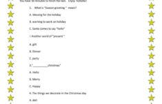 How Much Do You Know Abou…: English Esl Worksheets Pdf &amp; Doc inside What Does Christmas Mean To You Worksheets