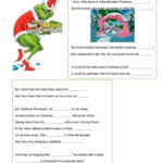 How The Grinch Stole Christmas Liste…: English Esl Worksheets Pdf Intended For How The Grinch Stole Christmas Worksheets