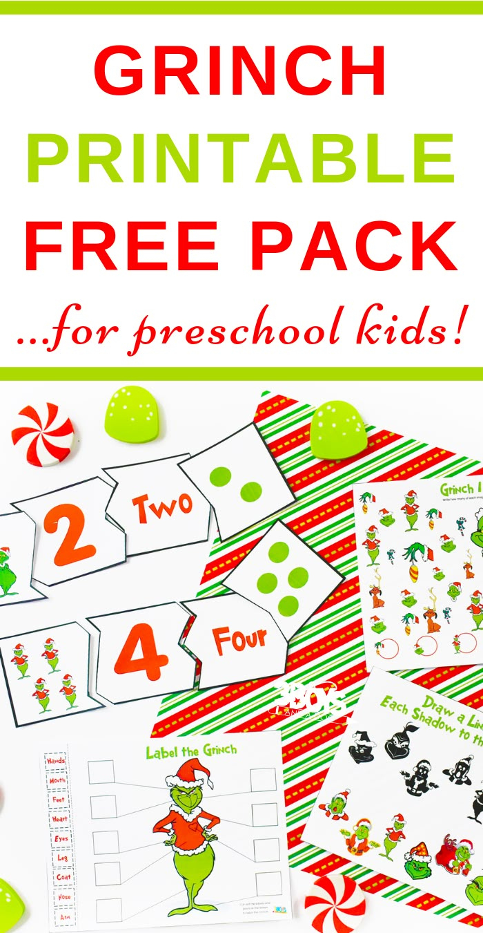 How The Grinch Stole Christmas Printables pertaining to How the Grinch Stole Christmas Worksheets Kindergarten