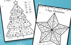 I Spy Christmas - Free Printables! - Literacy Learn intended for Free Printable I Spy Christmas Worksheets