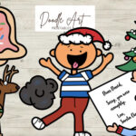 It Is Christmas David Clip Art Pack   Etsy For It'S Christmas David Worksheets