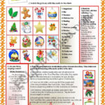 Itã‚Â´s Christmas!   Esl Worksheetnuria08 Intended For What Does Christmas Mean To You Worksheets