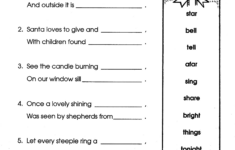 Its Christmas Time Grade 3 - Worksheets Library pertaining to 3rd Grade Christmas Worksheets