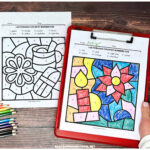 Las Posadas Colornumber For Christmas In Mexico (8 Free With Regard To Las Posadas Christmas In Mexico Worksheets Answers