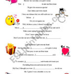 Last Christmas Fill In The Blanks   Esl Worksheetsuterja Within Christmas Fill In The Blank Worksheets