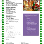 Last Christmas   Song Worksheet Son…: English Esl Worksheets Pdf & Doc Inside Last Christmas Song Worksheets