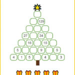 Math Christmas Tree Puzzle Online + Worksheets 🎄 Within Christmas Tree Math Worksheets