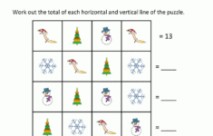 Math Christmas Worksheets First Grade regarding Free Printable Christmas Worksheets For 1St Grade