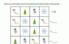 Math Christmas Worksheets First Grade throughout Free Christmas Math Worksheets