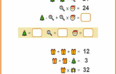Math Christmas Worksheets Pdf | Free Download 🎄 in Christmas Values Worksheets Answers