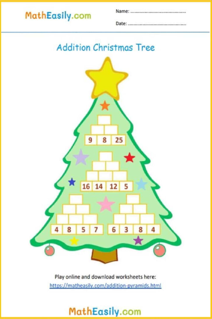 Christmas Worksheets For 2nd Grade