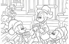 Mickey'S Christmas Carol Coloring Page - Festive Fun! intended for Mickey&amp;#039;s Christmas Carol Worksheets