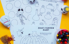 Nightmare Before Christmas” Activity Sheets - Lucys Room pertaining to The Night Before Christmas Worksheets