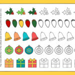 Page 13   Free, Editable Christmas Worksheet Templates | Canva Throughout Christmas Pattern Worksheets For Kindergarten