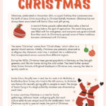 Page 2   Customize 917+ Christmas Worksheet Templates Online Within History Of Christmas Worksheets