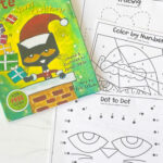 Pete The Cat Saves Christmas Printables For Preschoolers For Pete The Cat Saves Christmas Worksheets