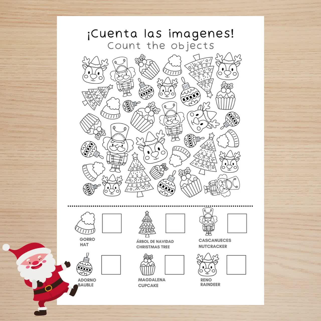 Printable Christmas Activity Sheets In Bilingual Spanish, Christmas  Activities Bundle For Spanish Ed, English Spanish Xmas Instant Download with regard to Spanish Christmas Worksheets Printable