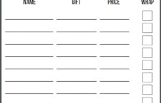 Printable Christmas Budget | Download | Gift Planner | Pdf File for Christmas List Budget Worksheets