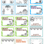 Printable Christmas Cards – Esl Flashcards In Christmas Cards Worksheets Printable