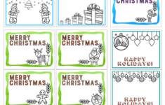 Printable Christmas Cards – Esl Flashcards in Christmas Cards Worksheets Printable