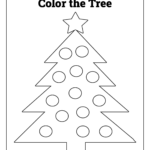 Printable Christmas Tree Coloring Pages And Sheets – Free With Regard To Christmas Tree Coloring Worksheets